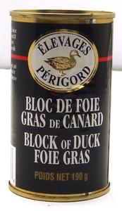 Grocery-Elevages Pèrigord-Block of Duck Foie Gras